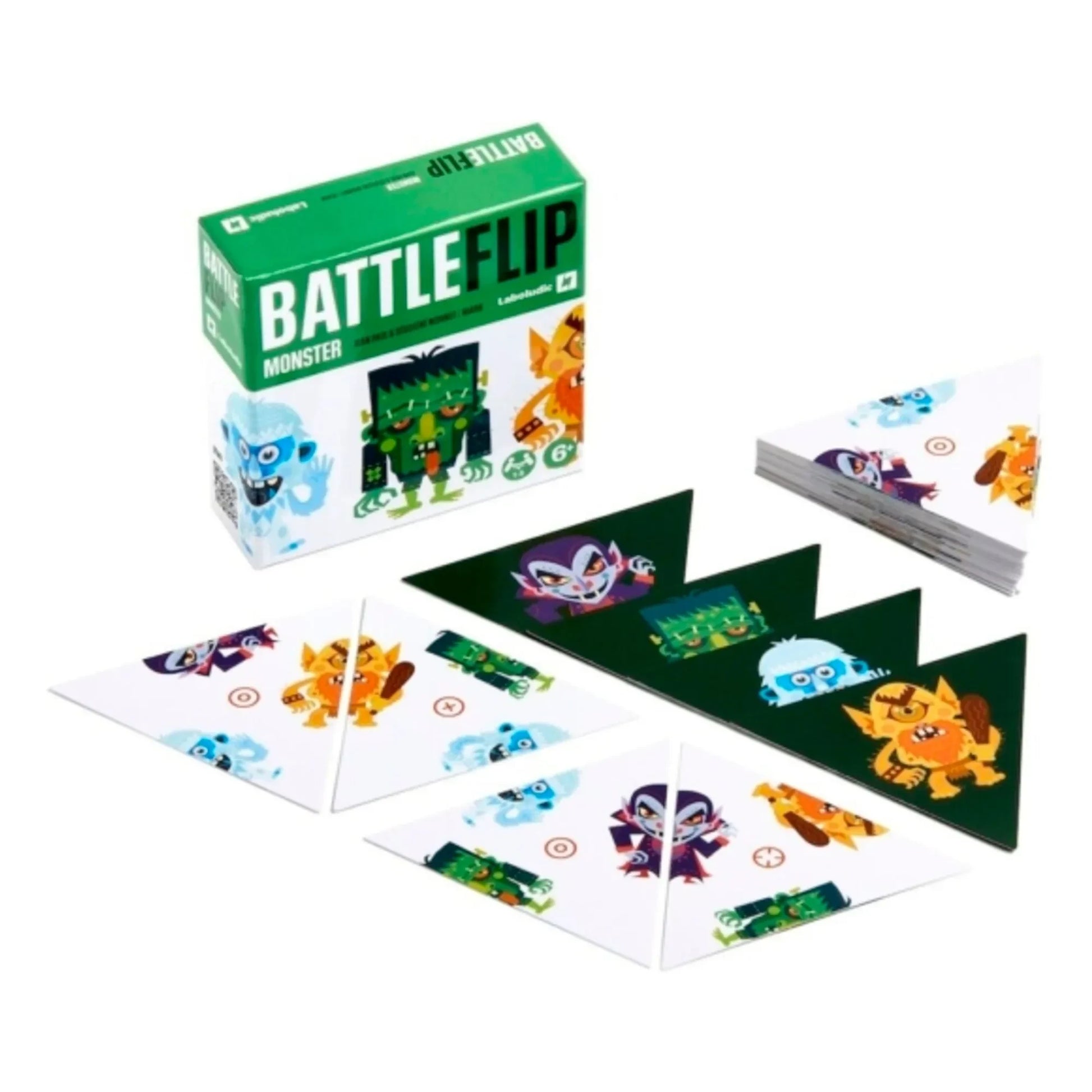 Laboludic - Battle Flip Les Monstres card game