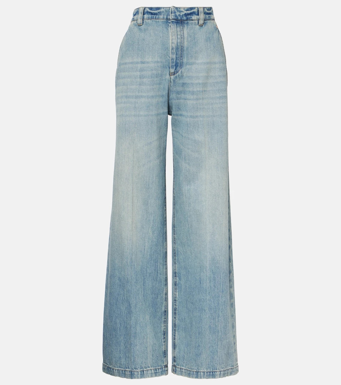 Brunello Cucinelli - Low Slung Monili wide-leg jeans