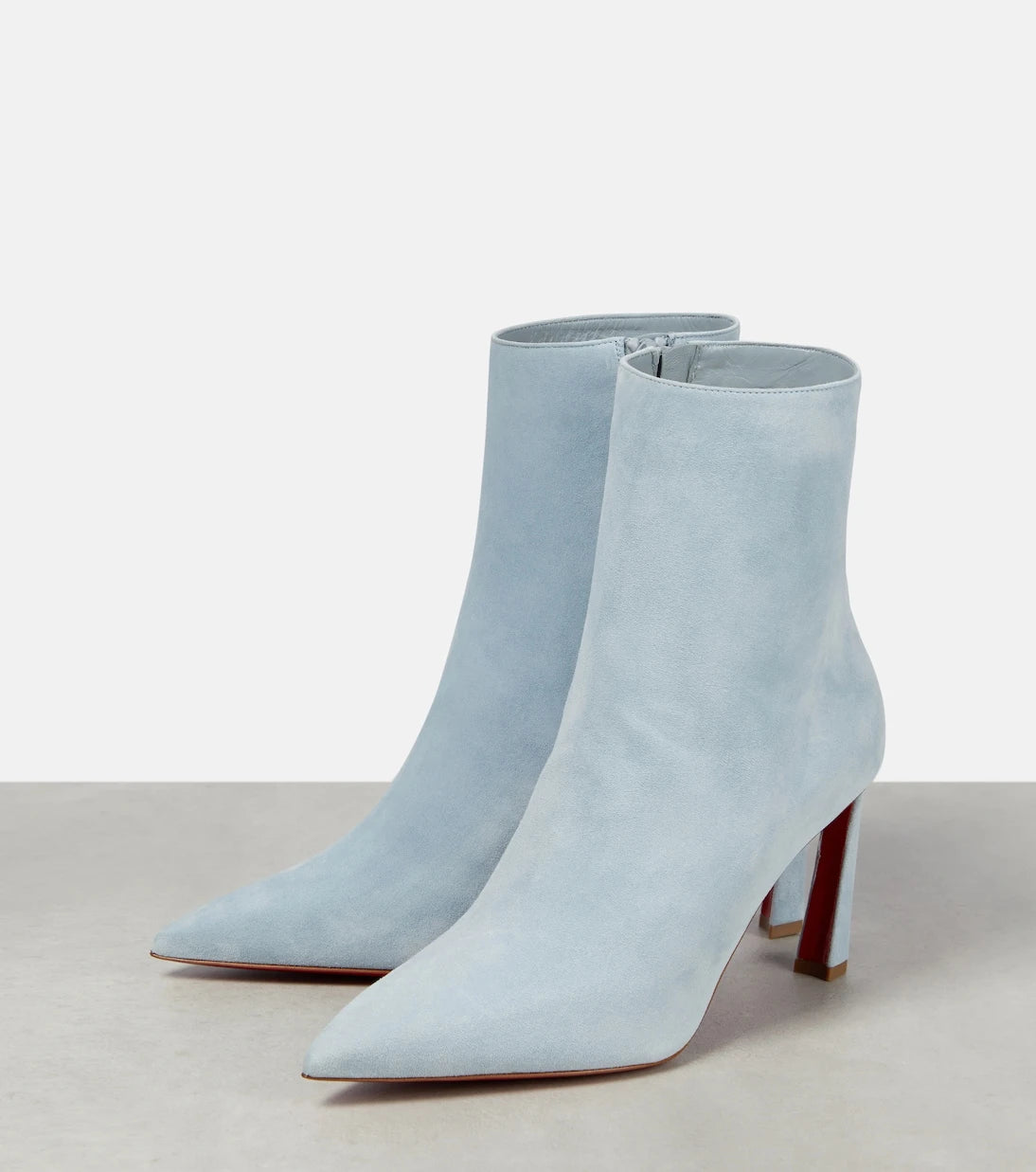 Christian Louboutin - حذاء كوندورا 100 الكاحل من الشمواه
