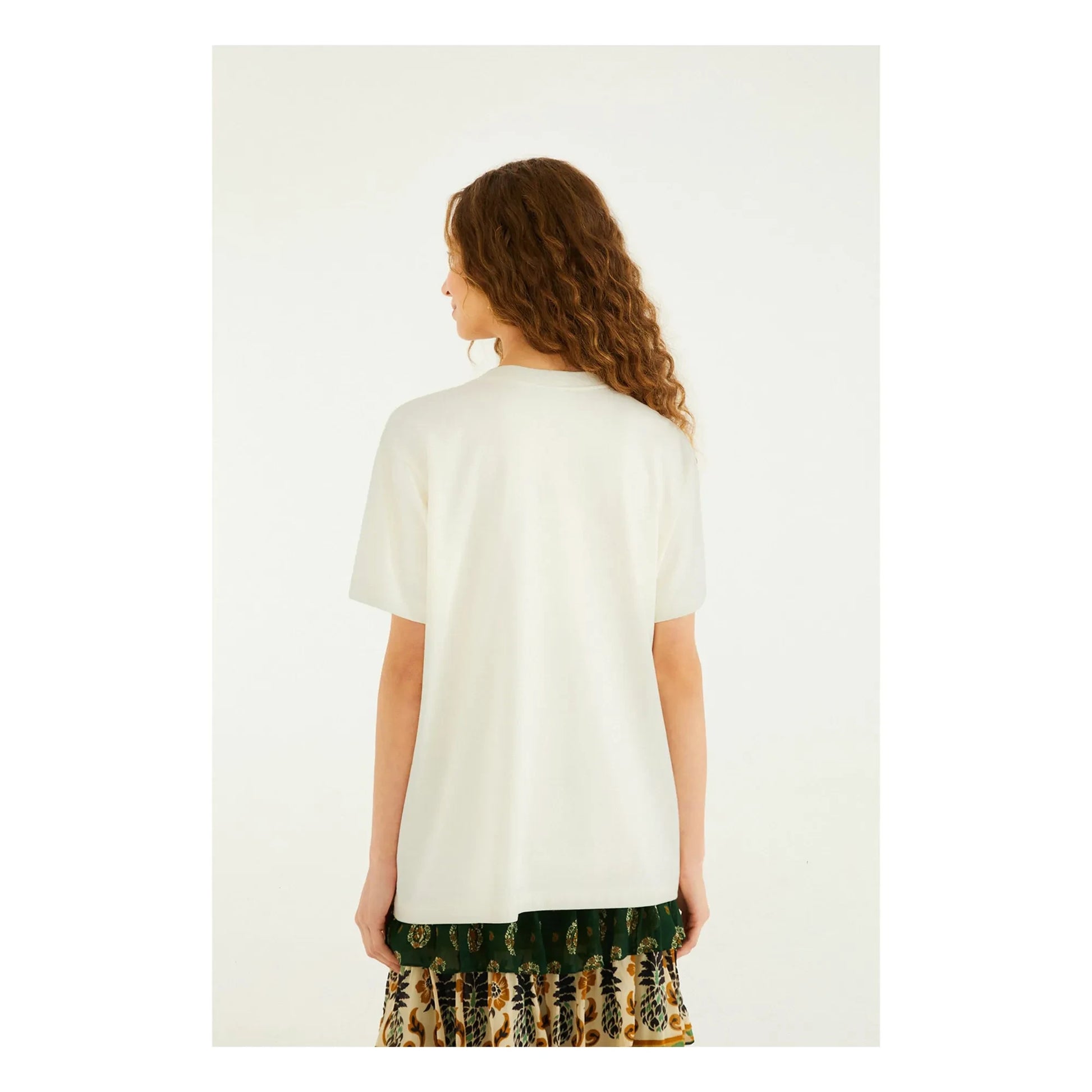 Farm Rio - Xmas Kinis T-shirt | Ecru