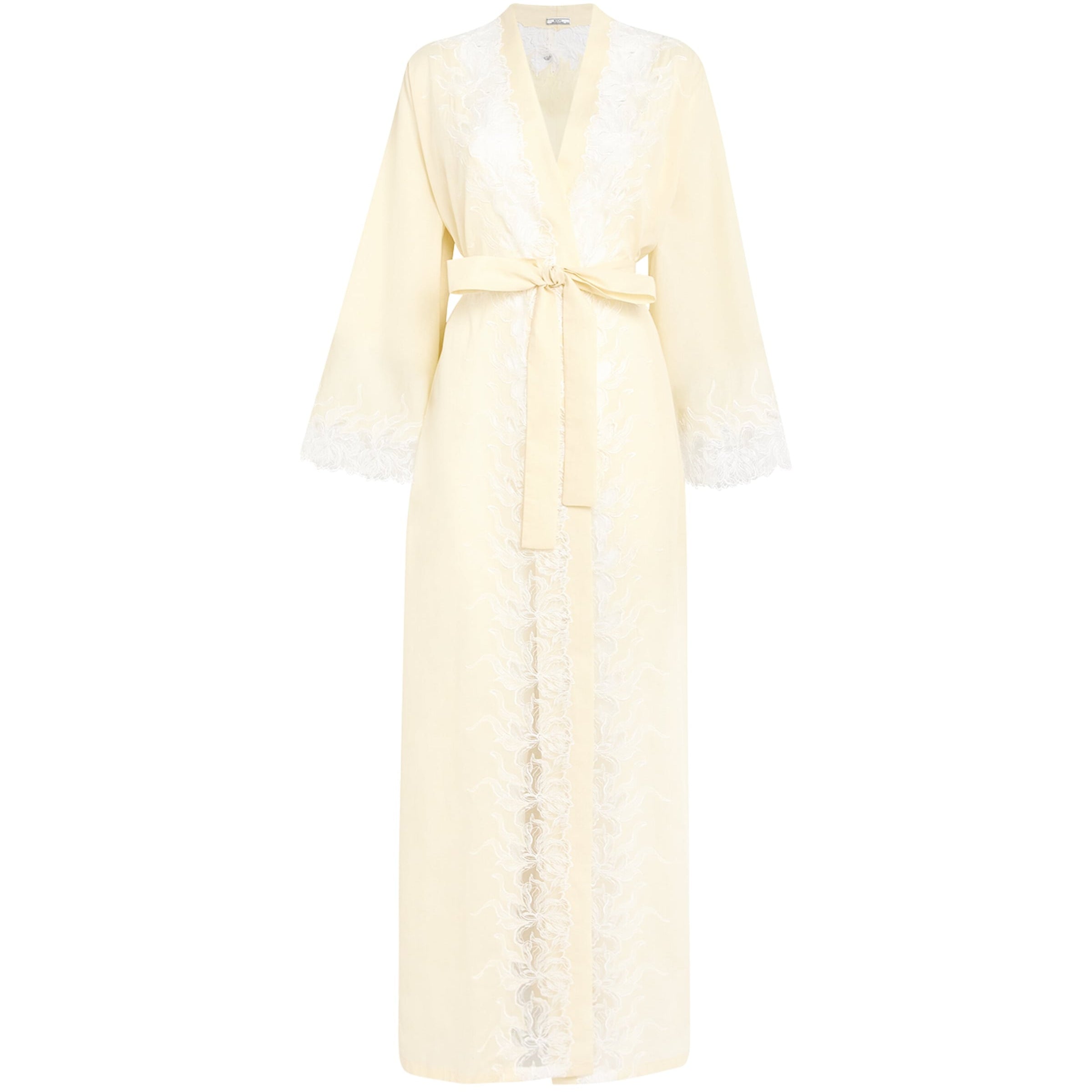 Bocan Beige Cotton Liliane Robe