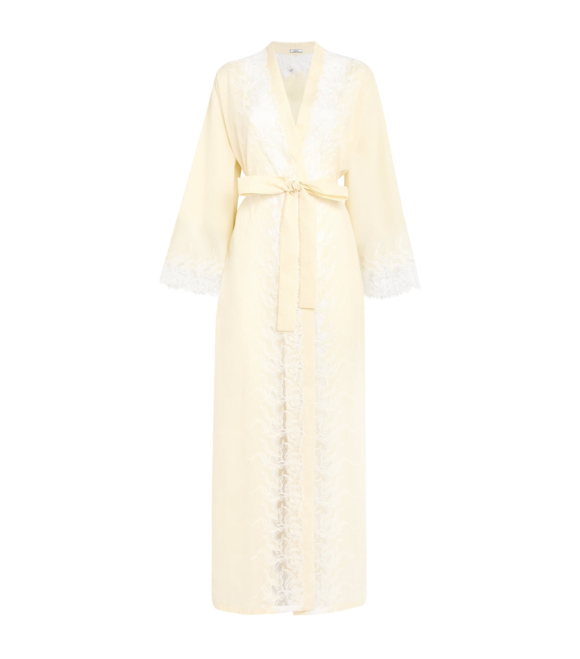 Bocan Beige Cotton Liliane Robe
