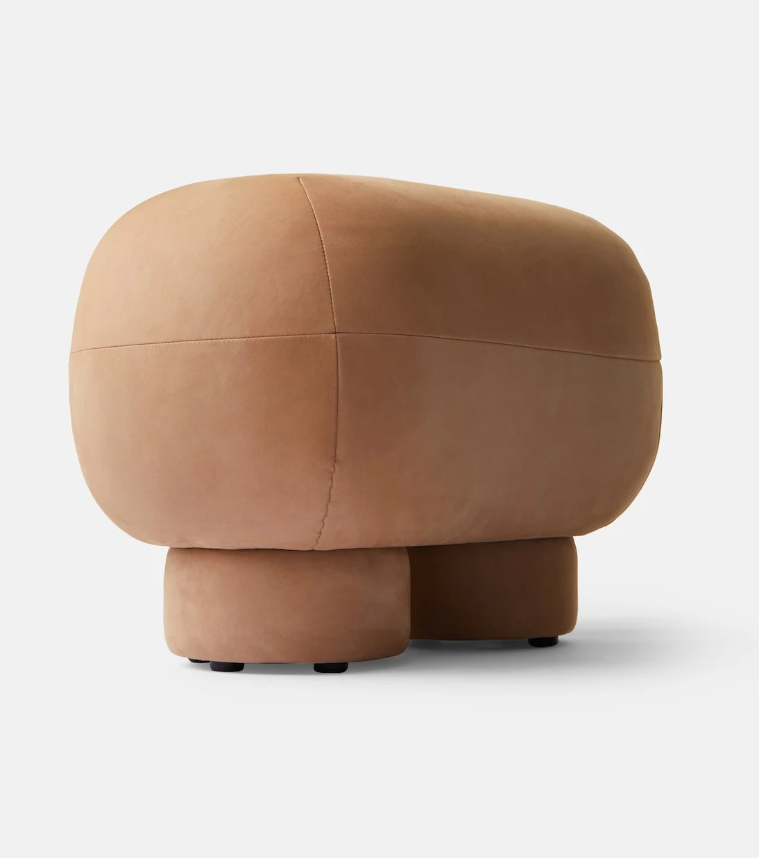 101 Copenhagen - Big Foot Bench Petit leather stool