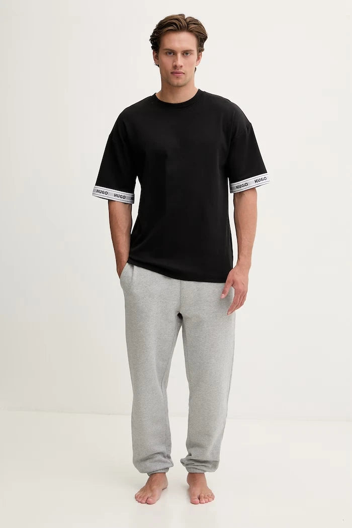 HUGO erkek ev içi tişört pamuk elastan TADE T-SHIRT