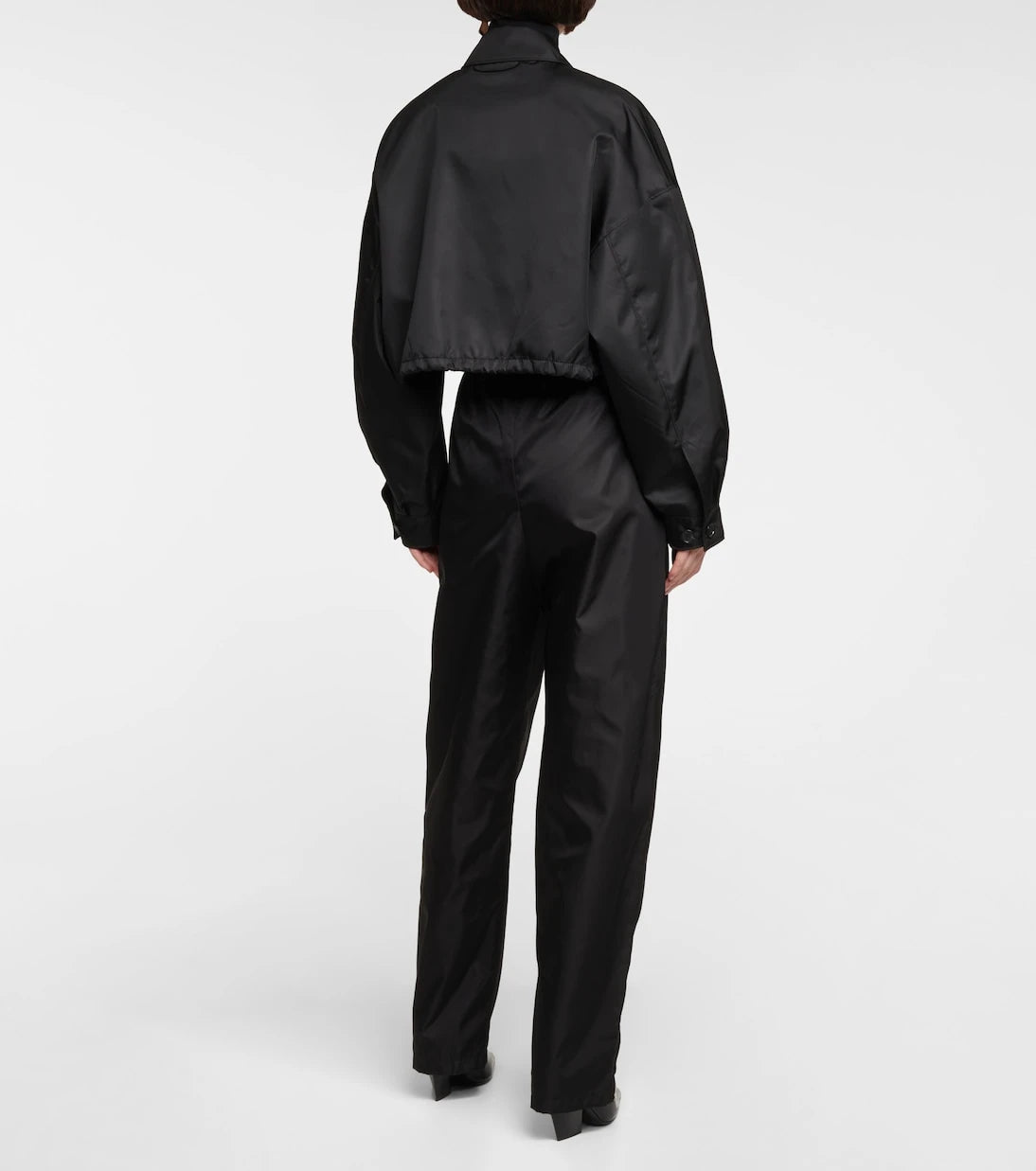 Prada - Cropped nylon jacket