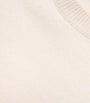 Ivory Cashmere T-Shirt Sweater