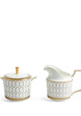 Wedgwood Renaissance Grey 2-Piece Sugar & Creamer Set