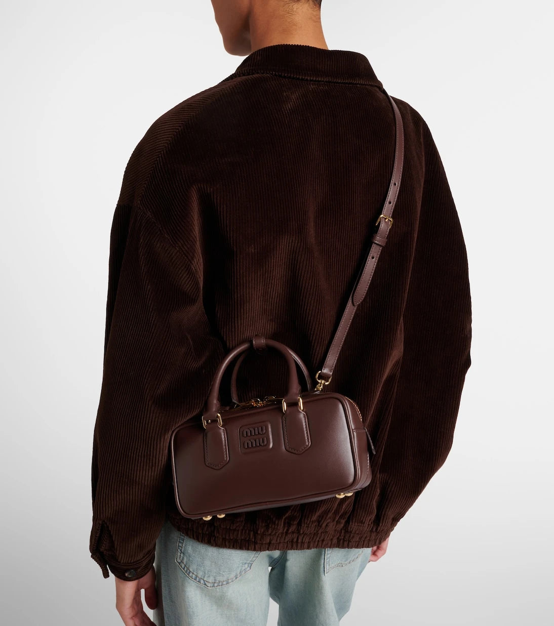 Miu Miu - Arcadie leather tote bag