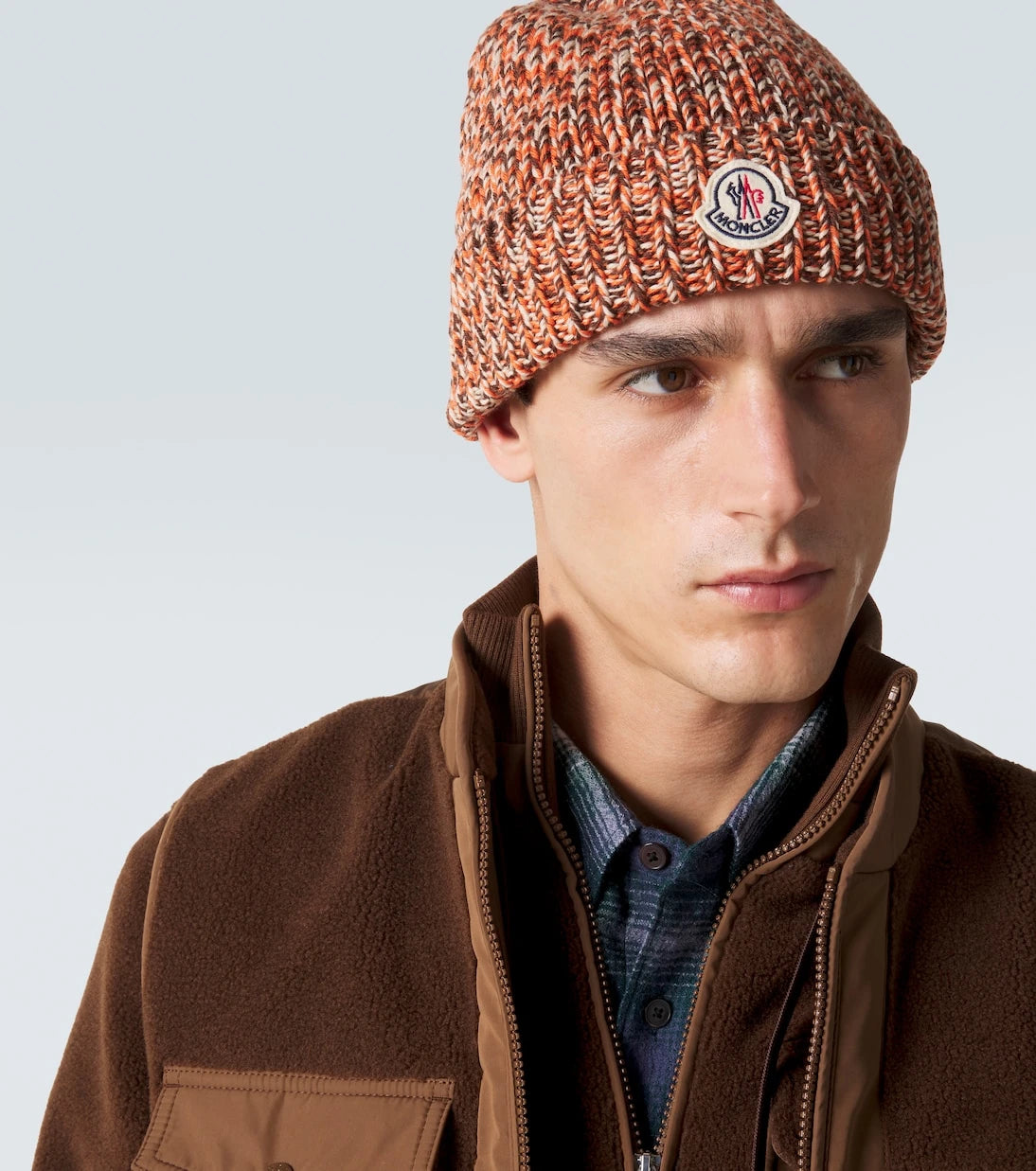 Moncler - Logo virgin wool beanie