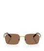 Dolce & Gabbana Wire-Frame Rectangular Sunglasses