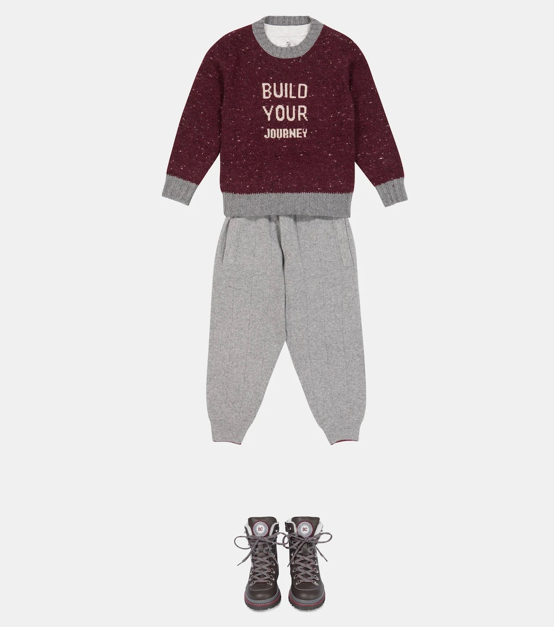 Brunello Cucinelli Kids - Wool and cashmere-blend sweater