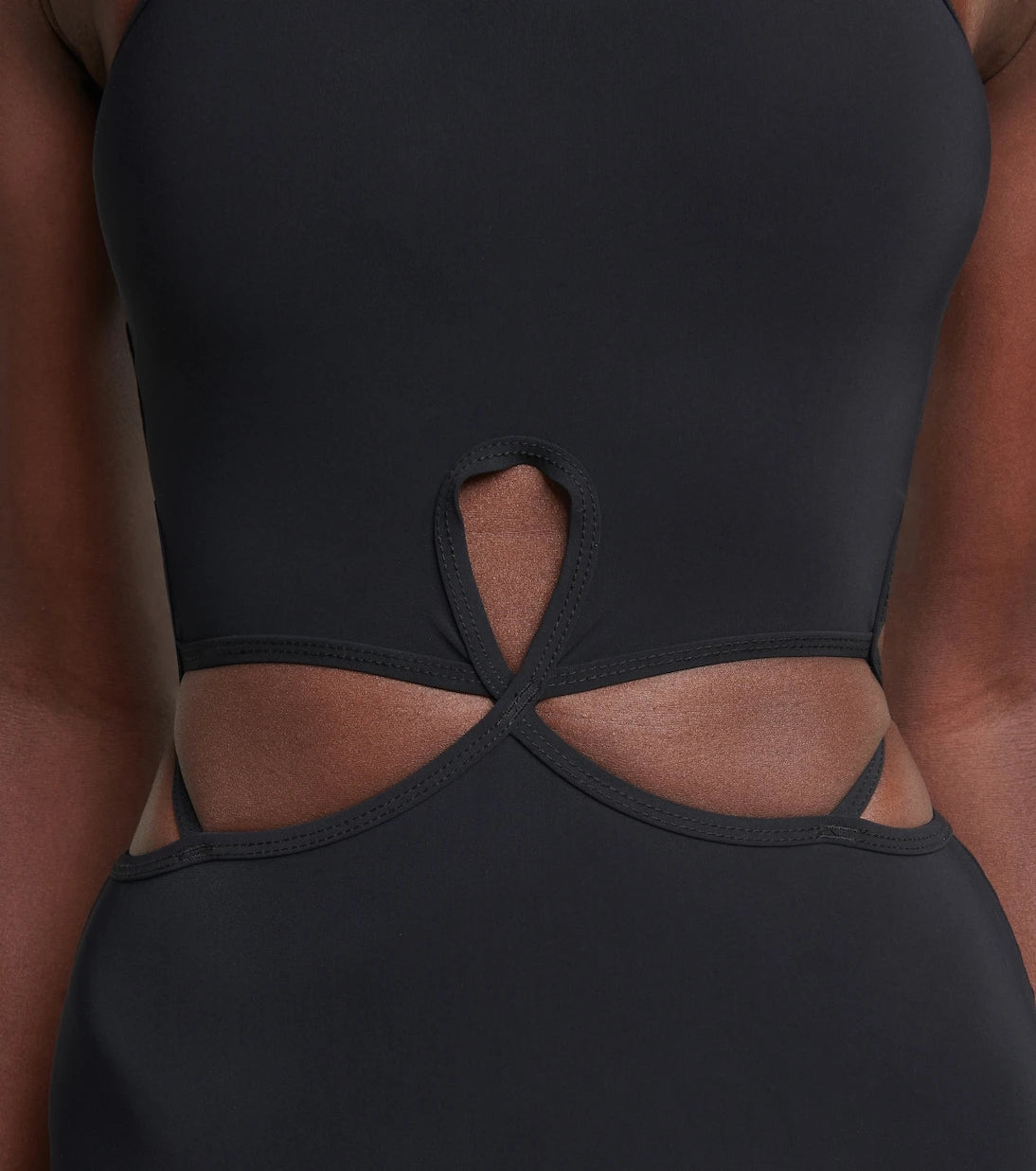 Christopher Esber - Cutout halterneck swimsuit