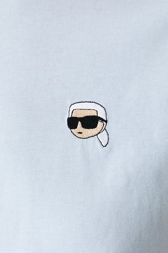 Karl Lagerfeld kadın pamuk tişört IKON