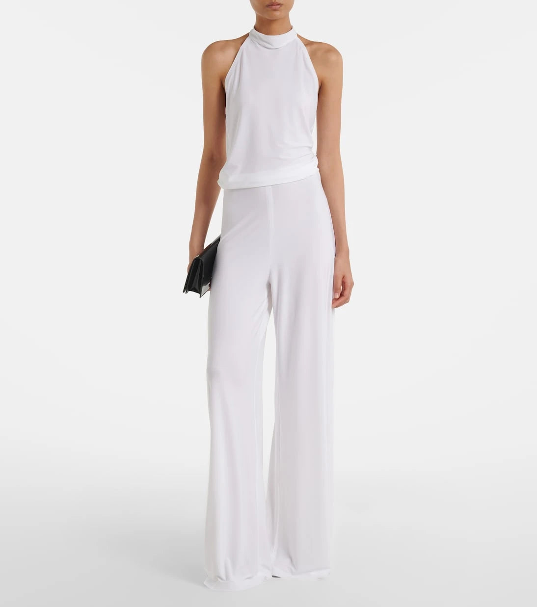 Norma Kamali - Jersey wide-leg pants