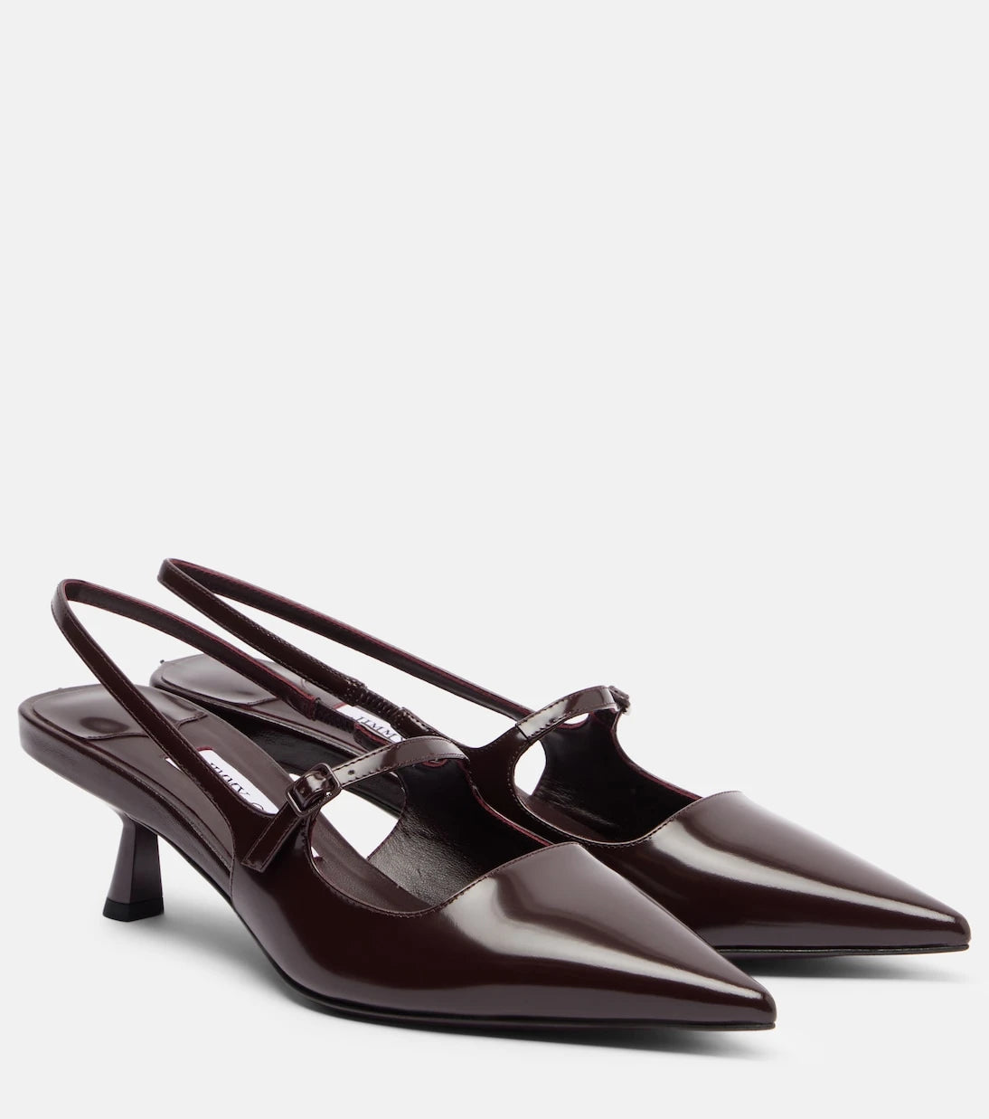 Jimmy Choo - Didi 45 deri slingback stiletto