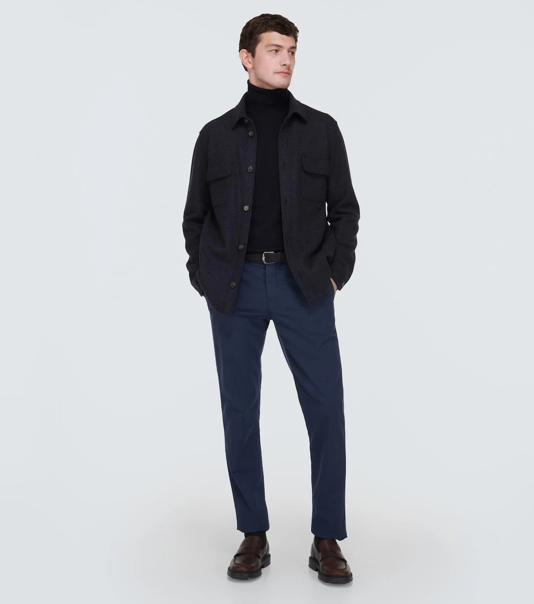 Loro Piana - سترة عنق السلحفاة من الكشمير