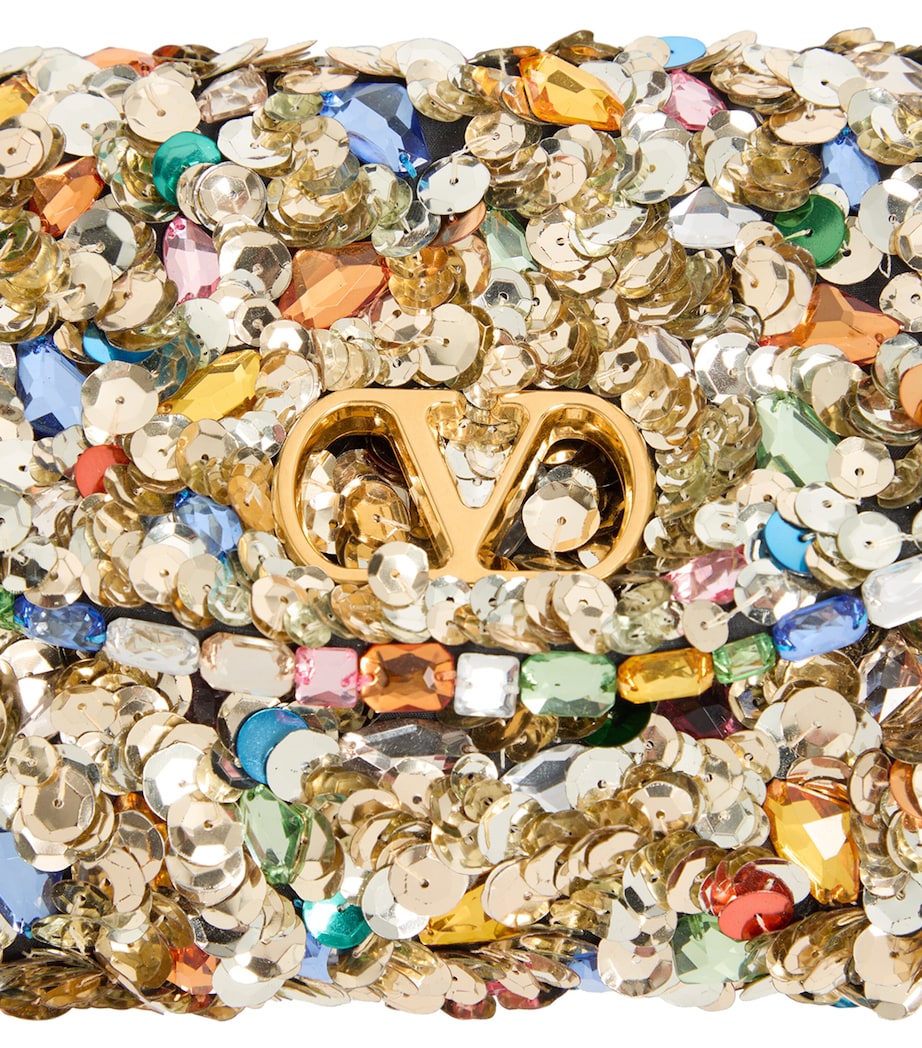 Small Embellished DeVain Shoulder Bag