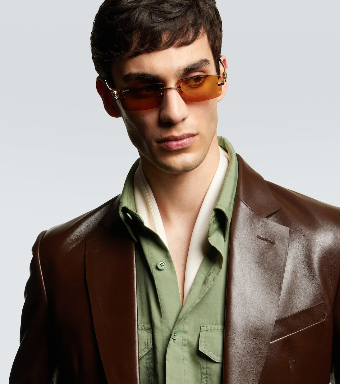Cartier Eyewear Collection - Panthère de Cartier rectangular sunglasses