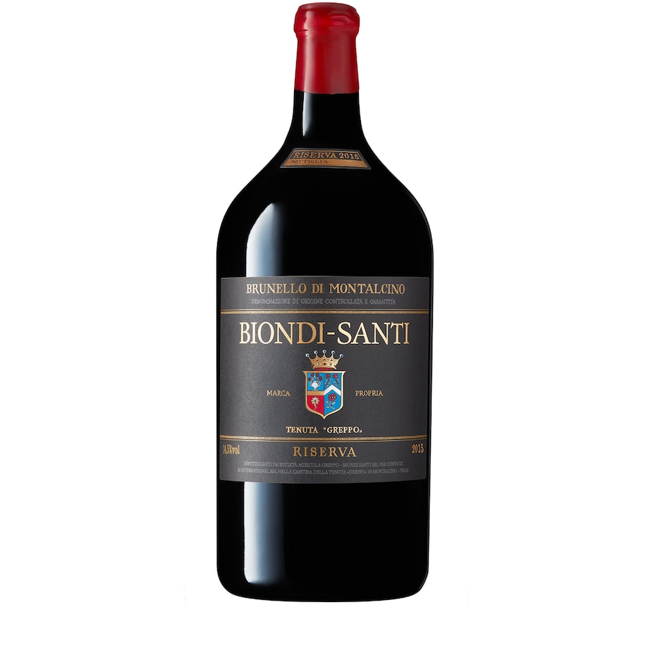 Biondi Santi Brunello di Montalcino Riserva 2015 Jeroboam (300cl) - Tuscany, Italy