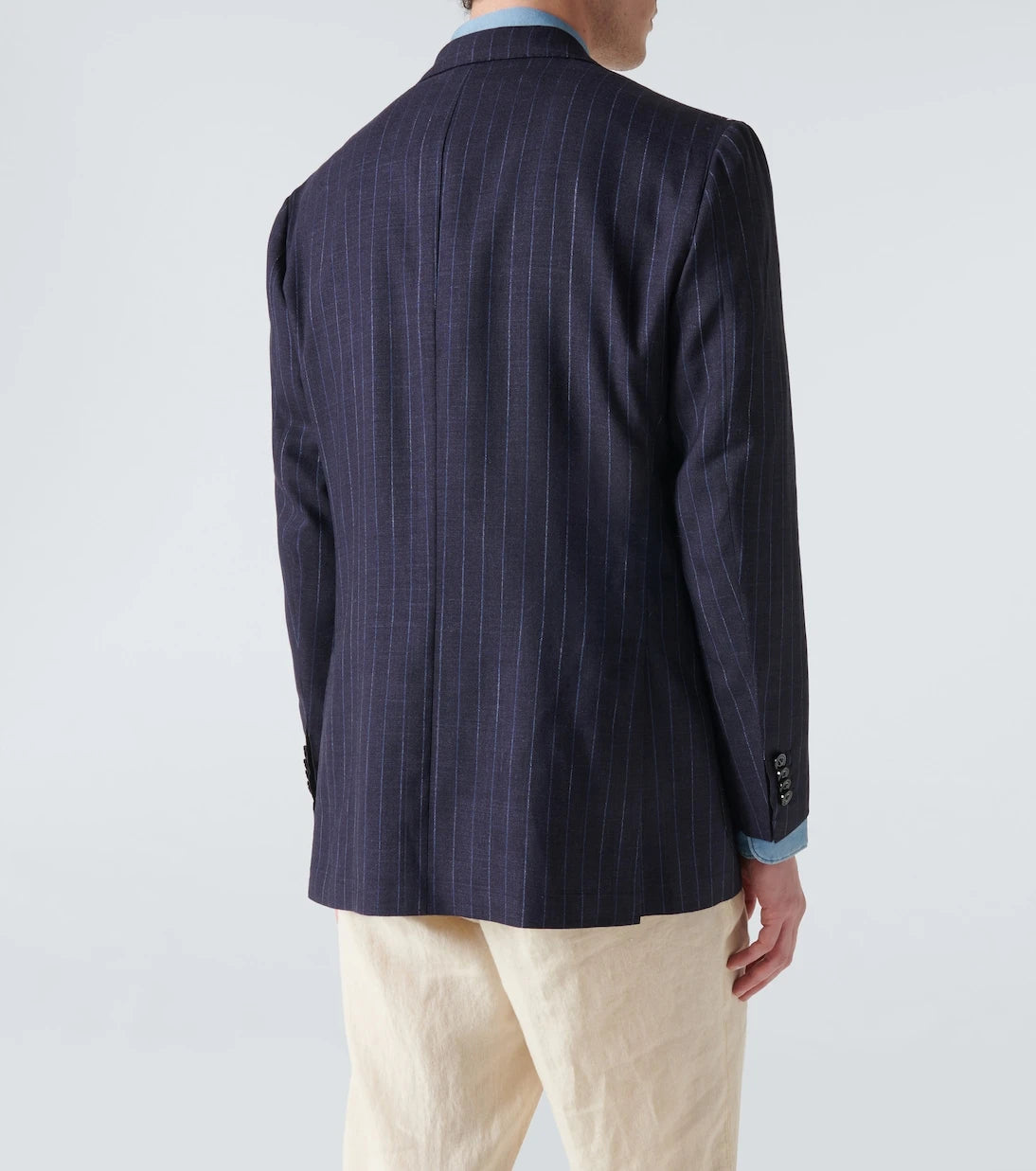 Kiton - Cashmere, silk, and linen tuxedo jacket