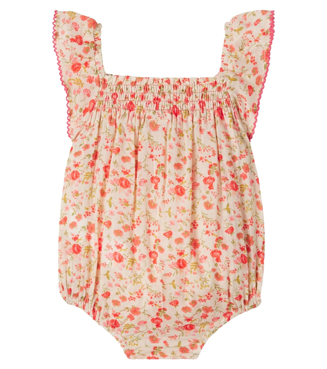 Bonton - Baby floral cotton bodysuit