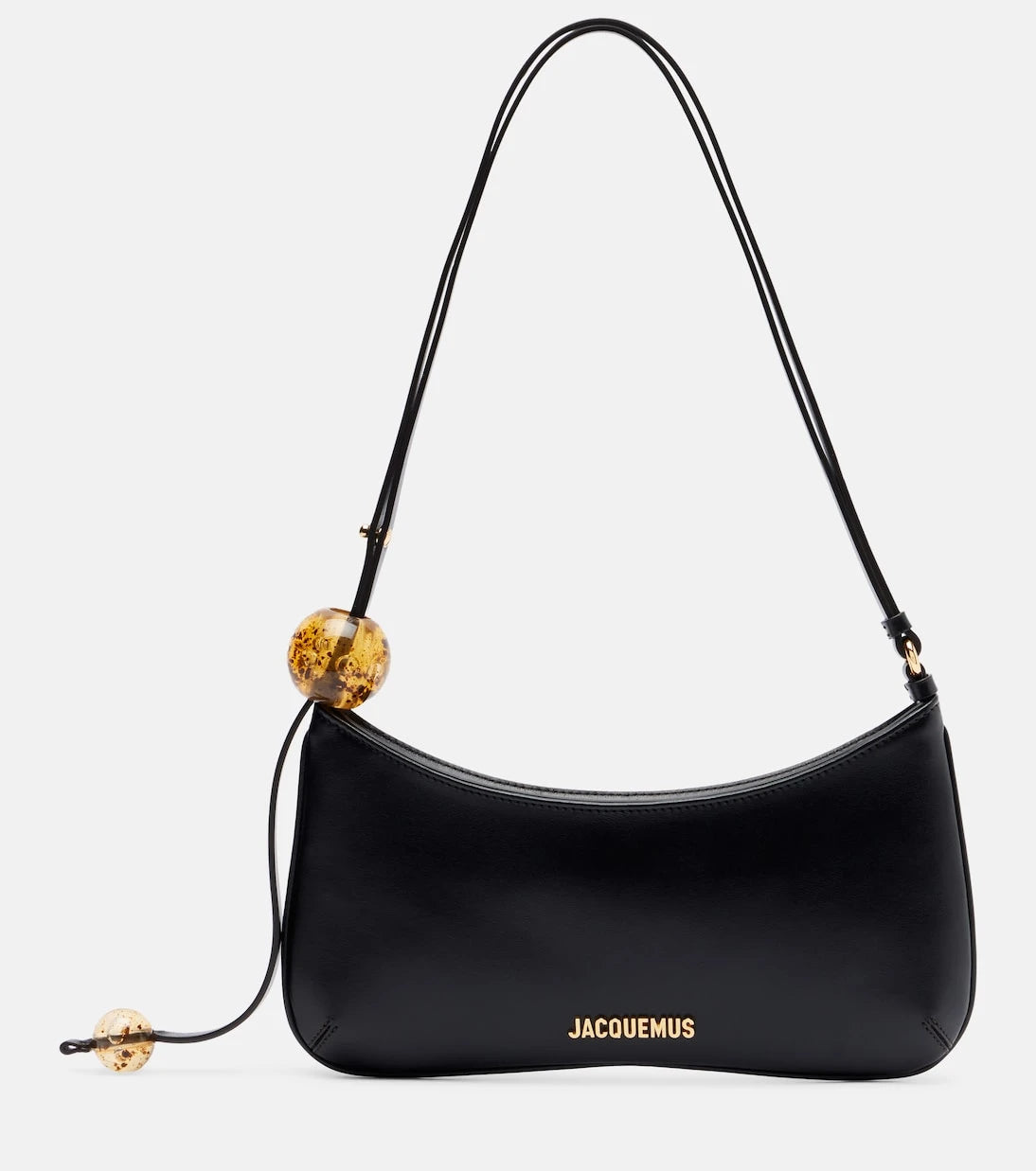 Jacquemus - Le Bisou Perle Small leather shoulder bag