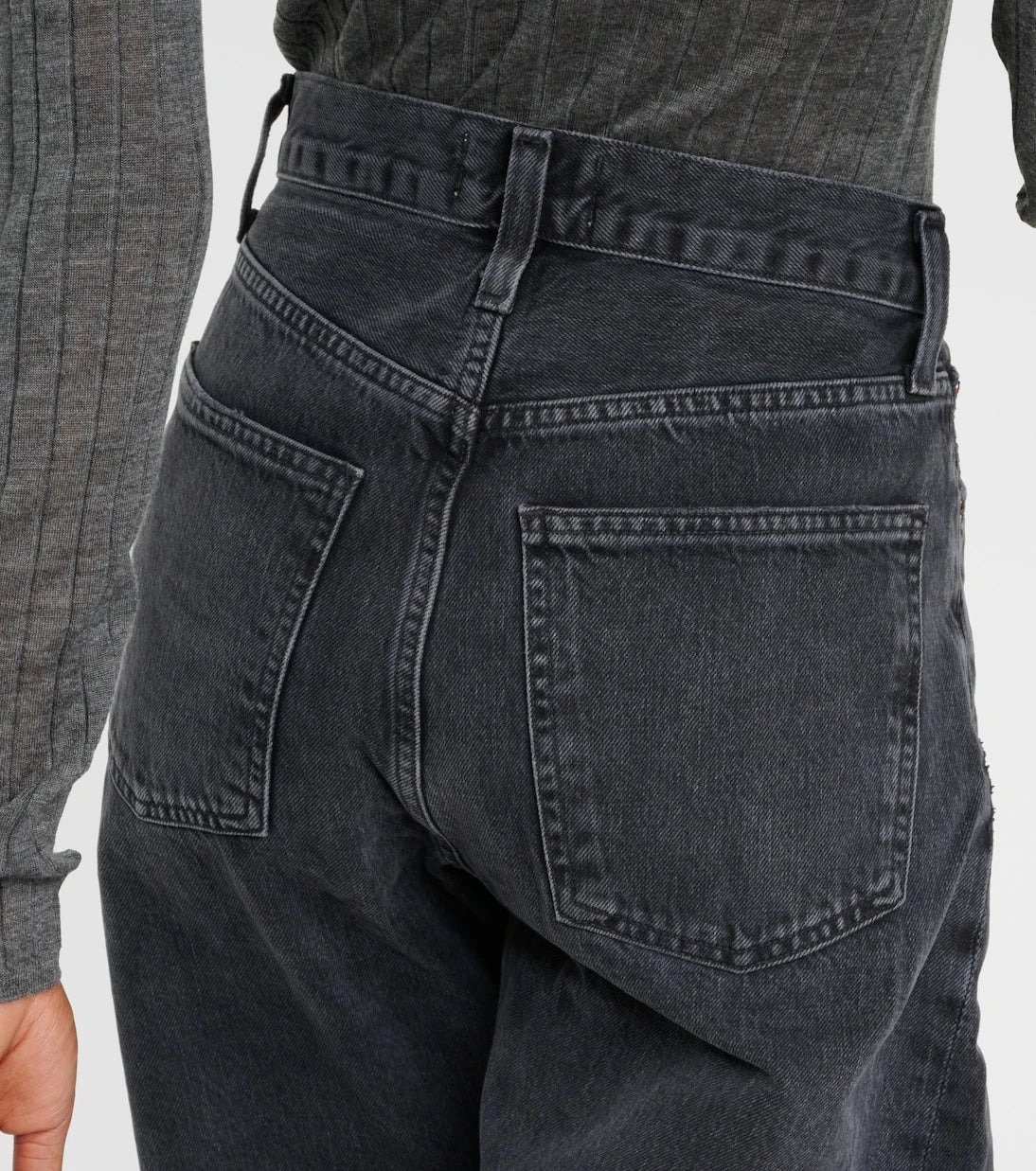Agolde - Luna high-rise barrel-leg jeans