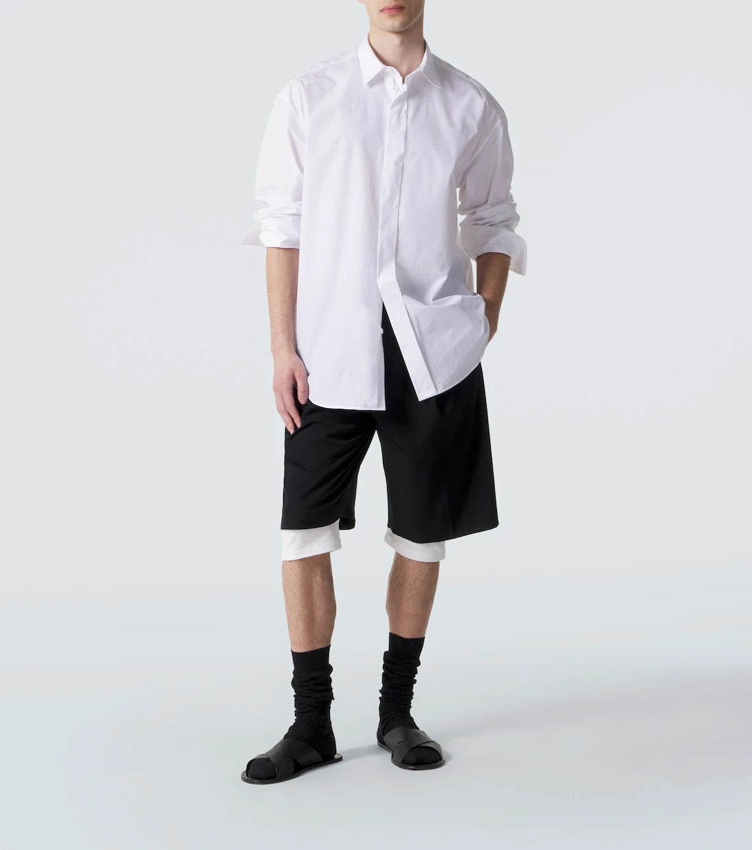 The Row - Nilo cotton poplin shirt