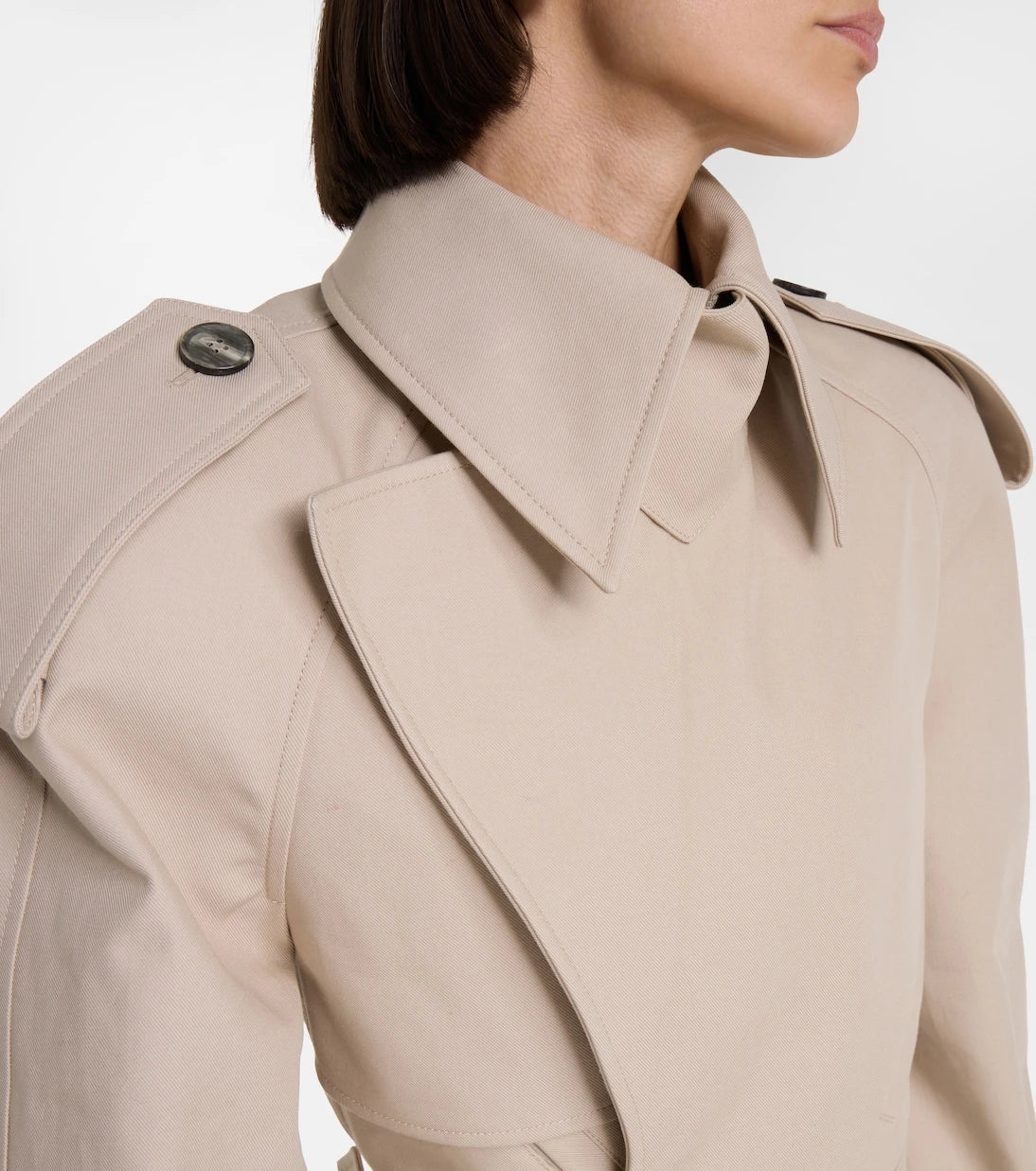 Wardrobe.NYC - Cotton trench coat