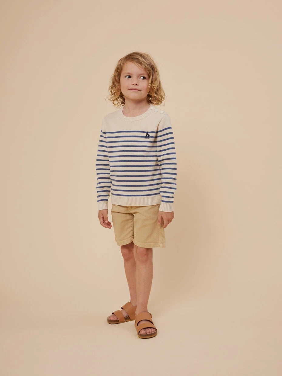 Bonpoint - Corey denim Bermuda shorts