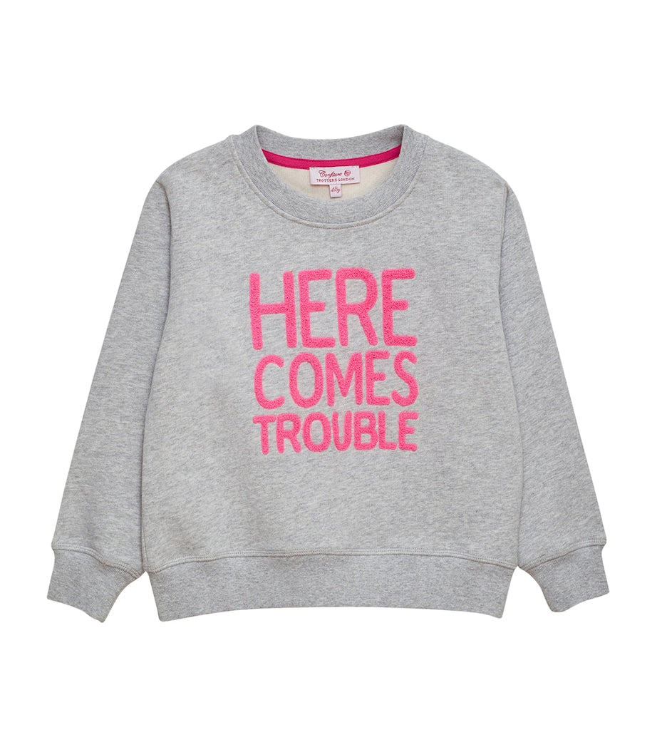 Here Comes Trouble Sweatshirt (6-11 Years)