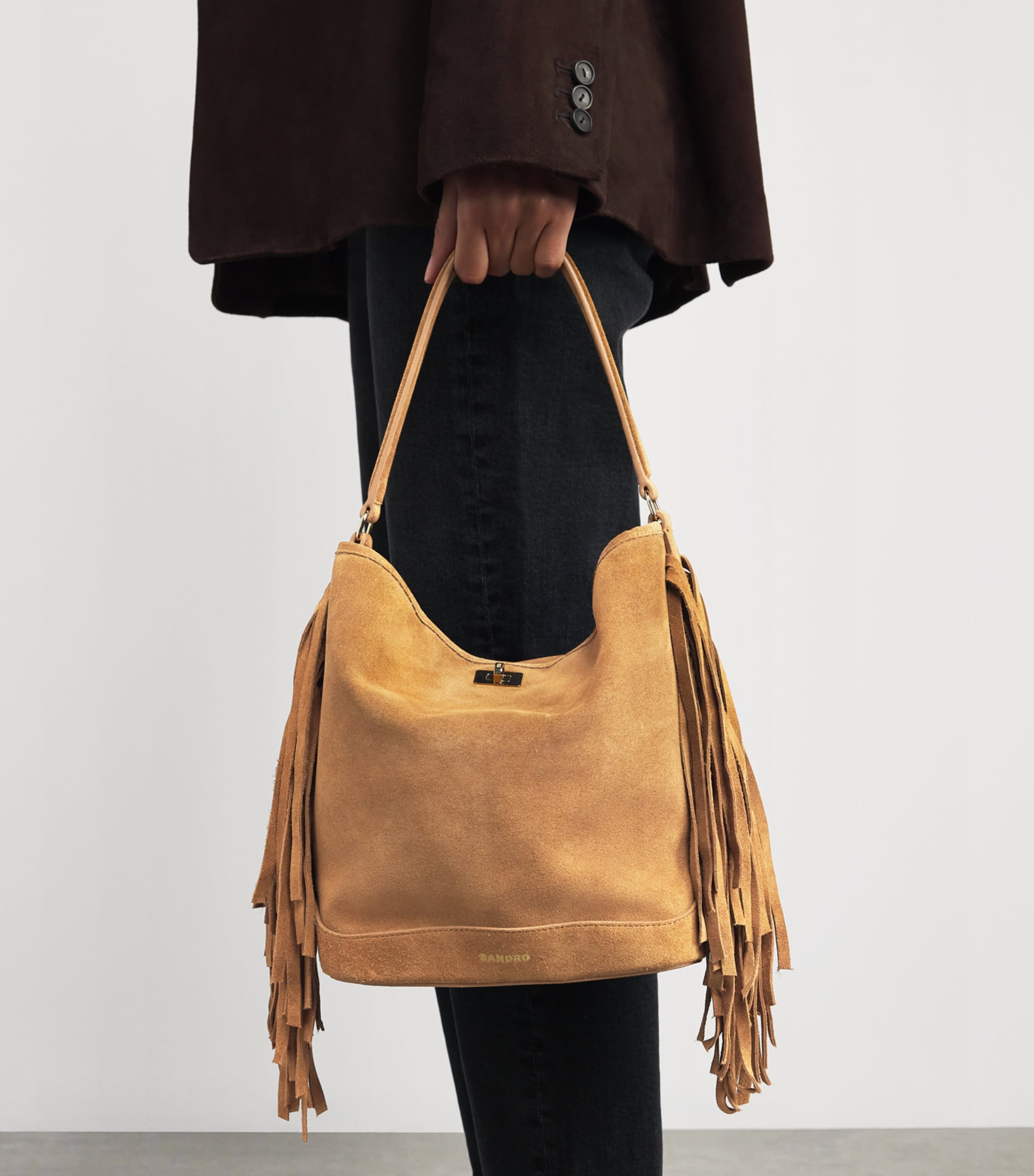 Suede Tangoso Bucket Bag