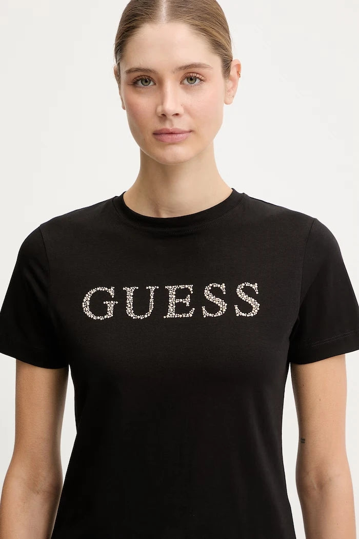 Guess от памук с еластан OCTAVIA