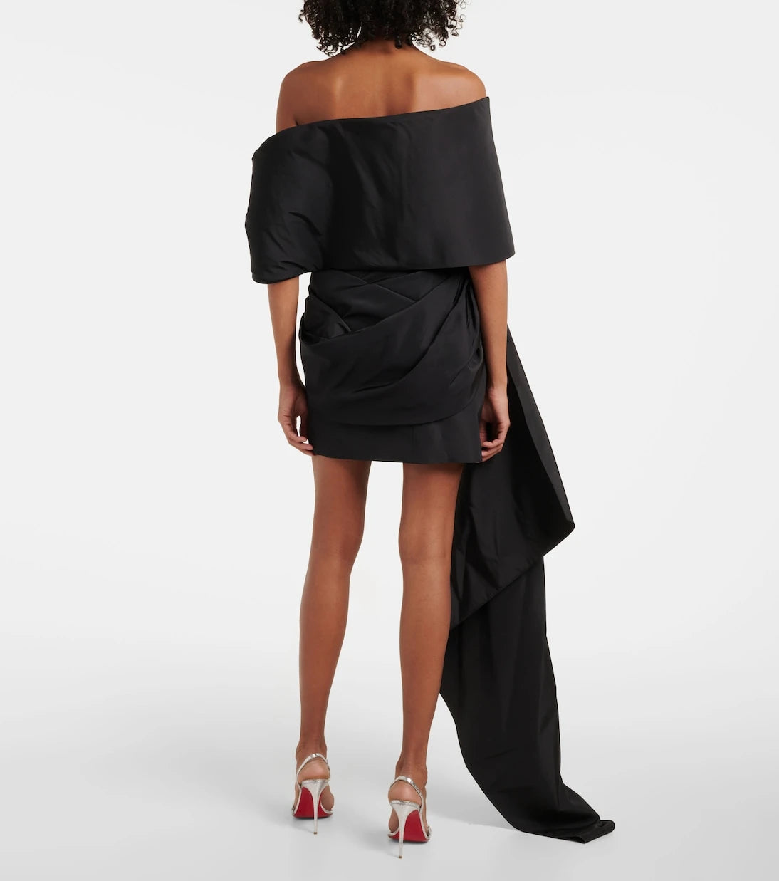Oscar de la Renta - Asymmetric mini dress
