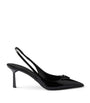 Prada Patent Leather Slingback Pumps 75