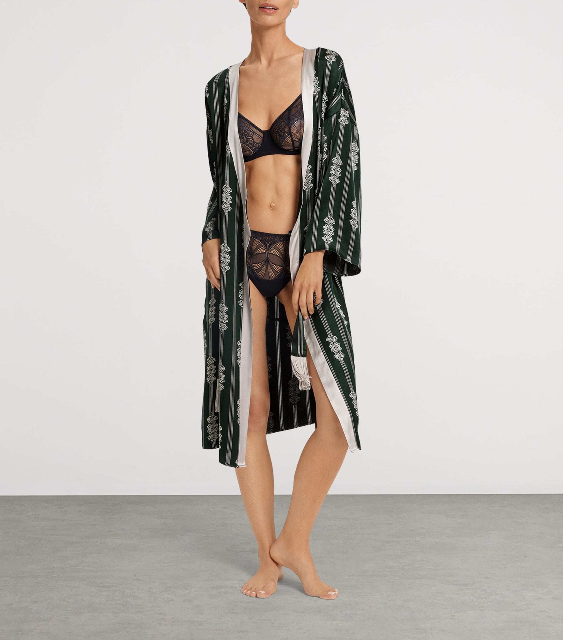 Multi Stripe Indra Robe