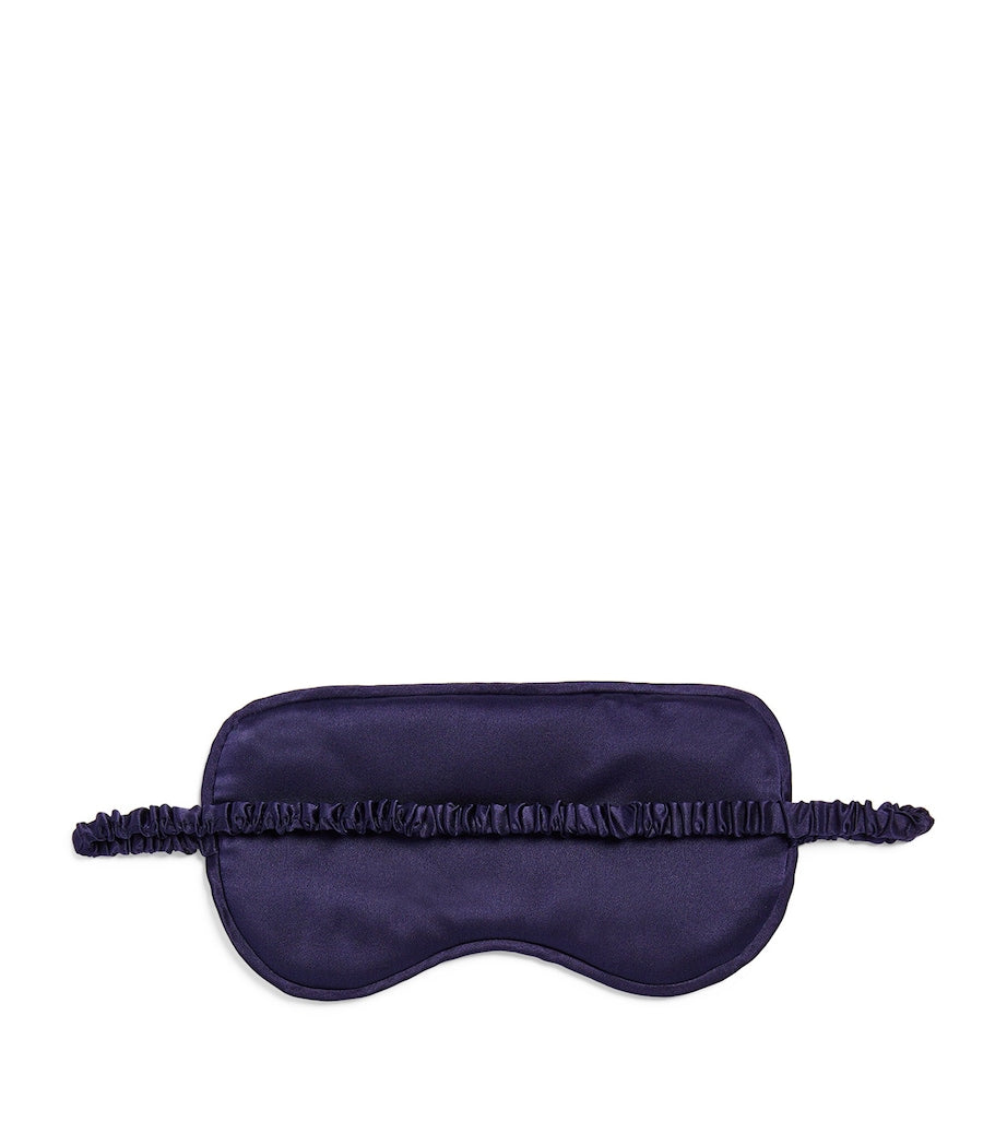 Navy Cashmere Eye Mask