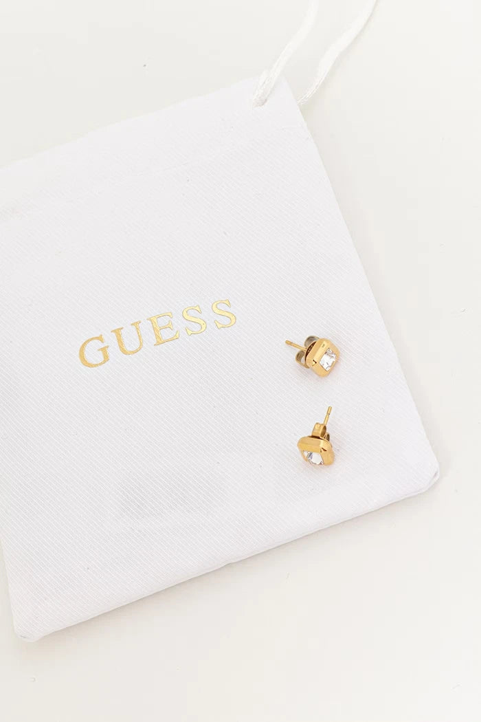 Guess Paslanmaz Çelik Kadın Küpeleri ACE OF DIAMONDS