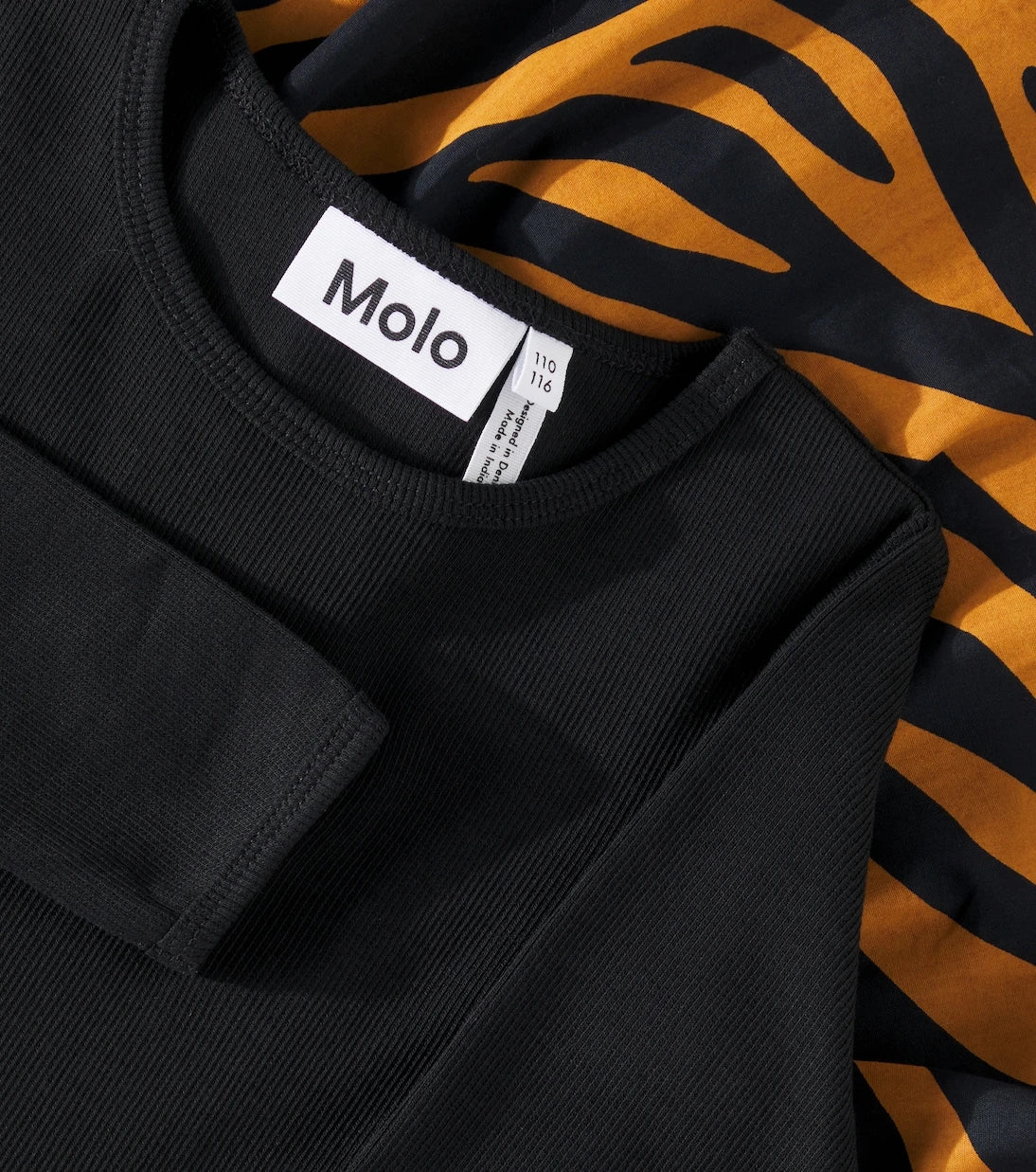 Molo - Casie zebra-print cotton-blend dress