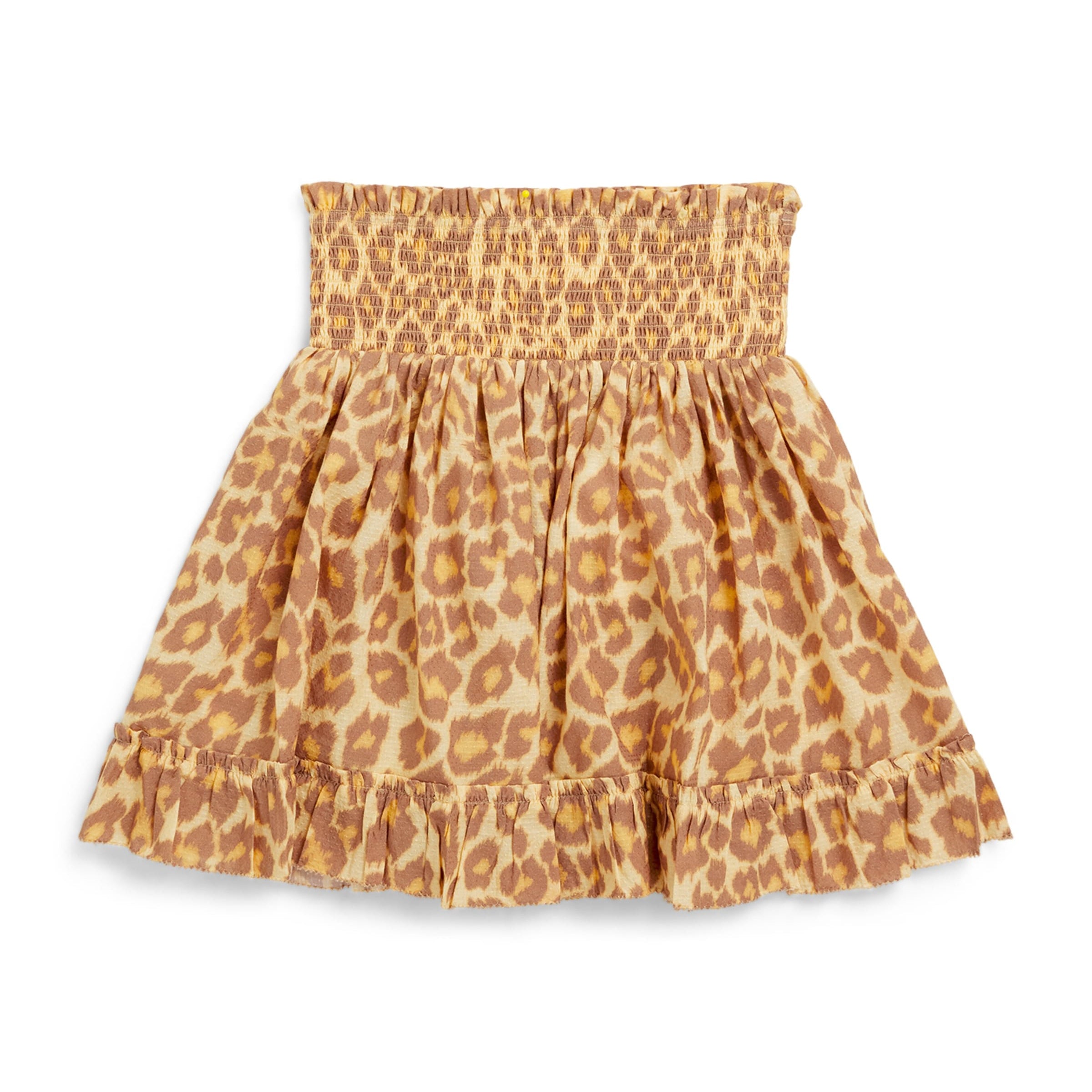 Zimmermann Kids Cotton Leopard Print Skirt (1-12 Years)