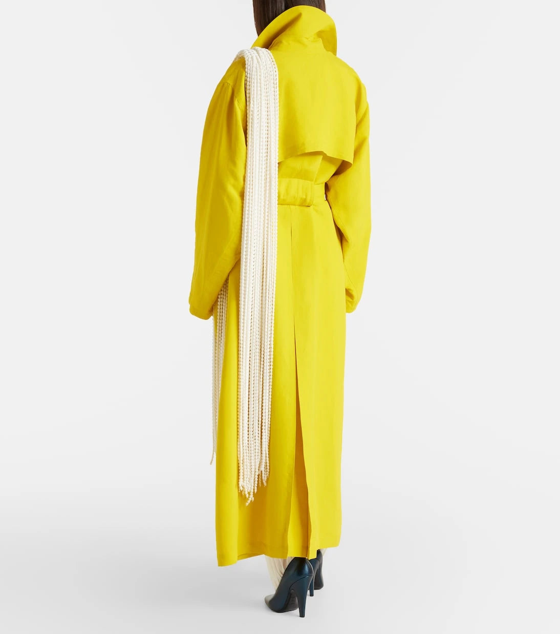 Alaïa - Büyük beden poplin trençkot