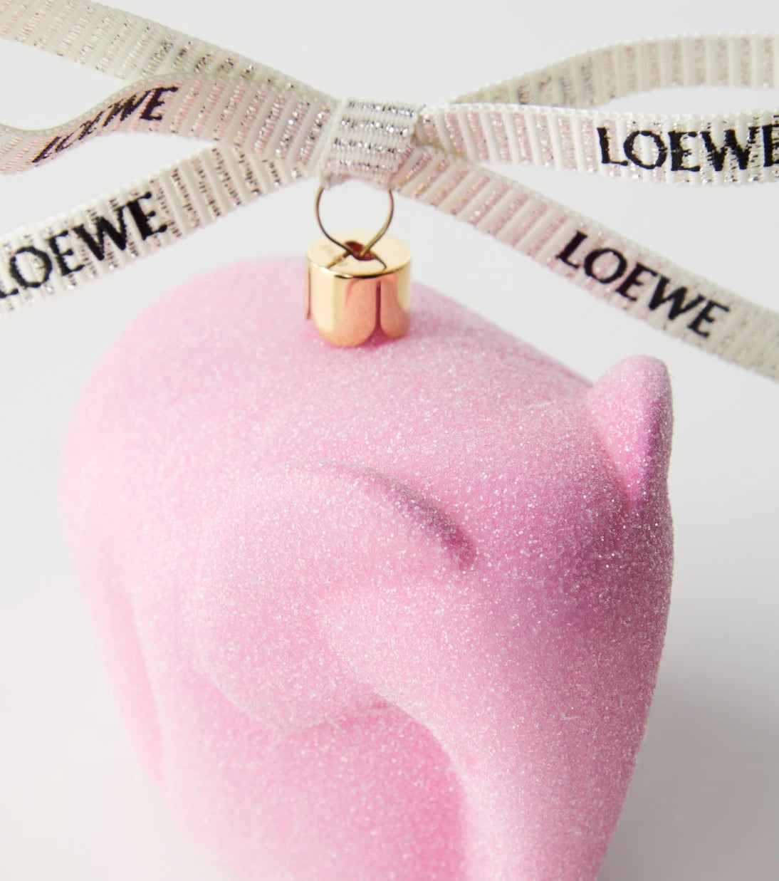 Loewe - Elephant glitter glass ornament