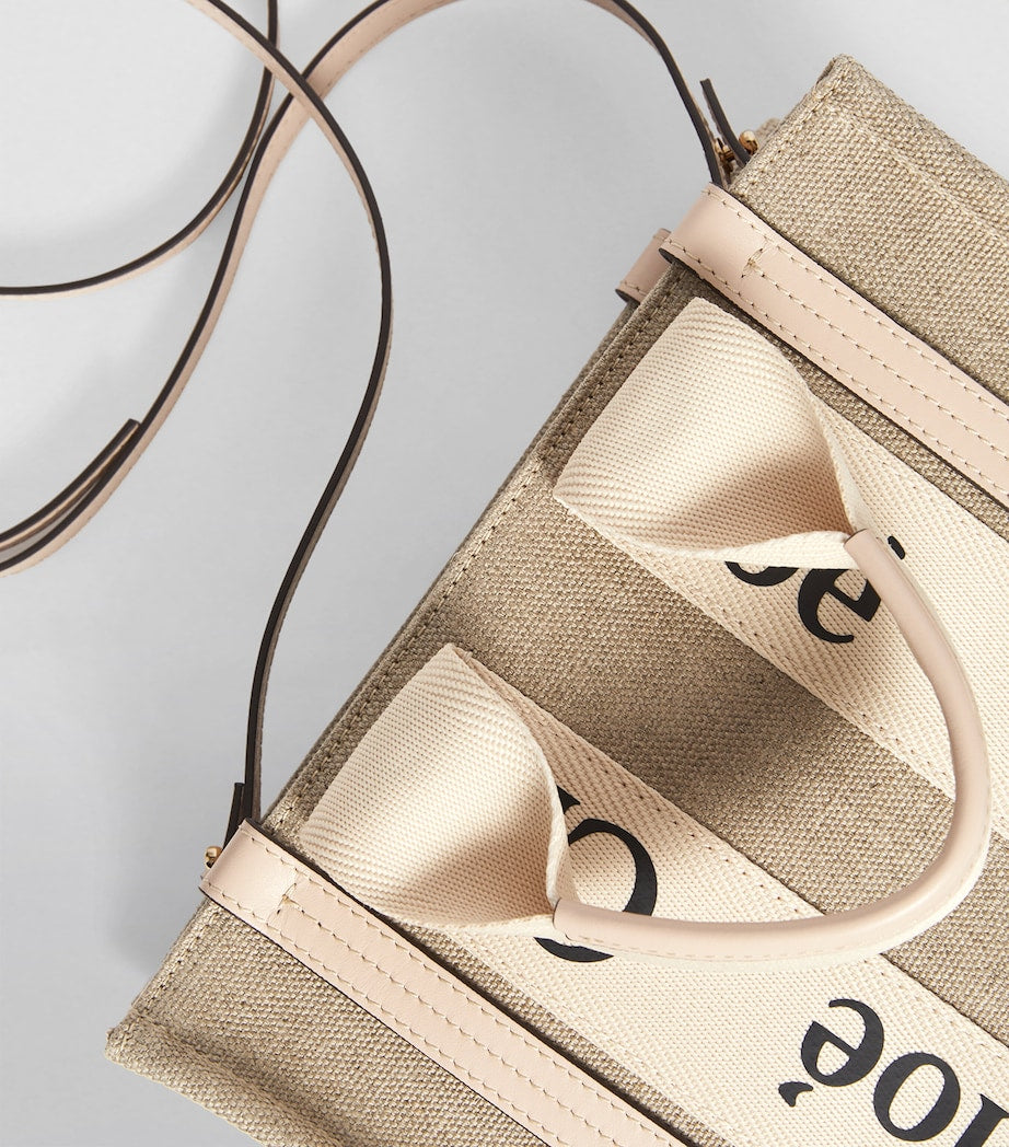 Pink Small Woody Tote Bag