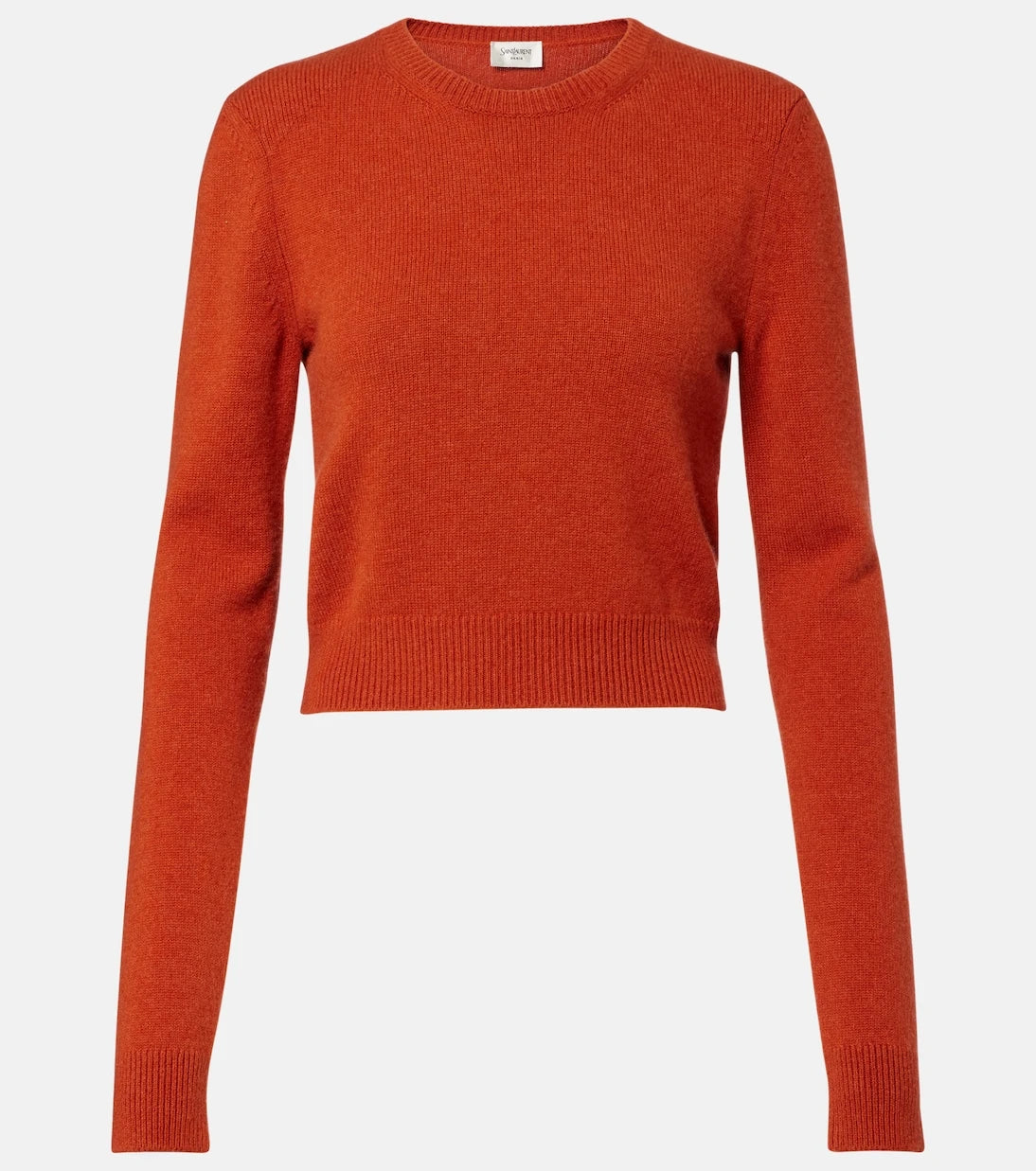 Saint Laurent - Cropped cashmere sweater