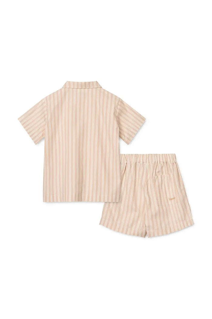 Детски памучен комплект Liewood Leona Stripe Set
