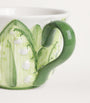 Les-Ottomans Ceramic Lily of the Valley Teacup