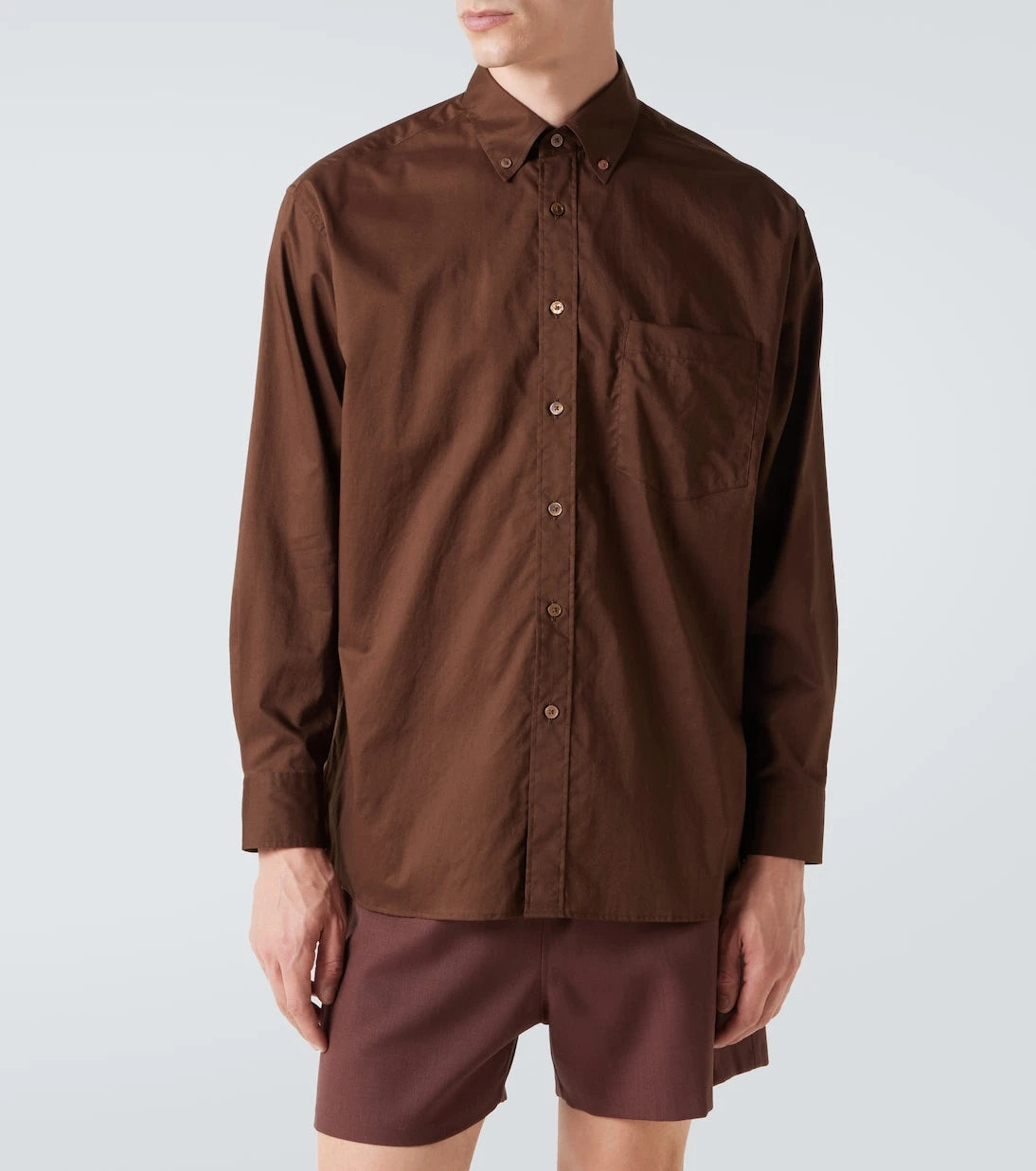 Auralee - Oversized cotton shirt