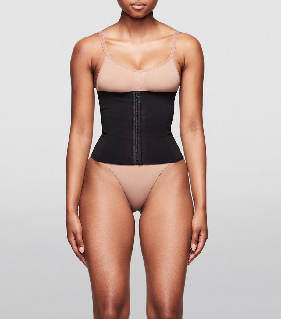Skims Black Waist Trainer