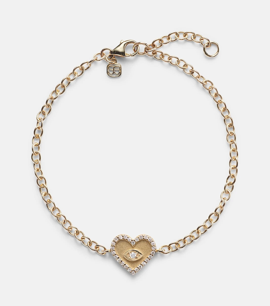 Sydney Evan - 14kt gold bracelet with diamonds