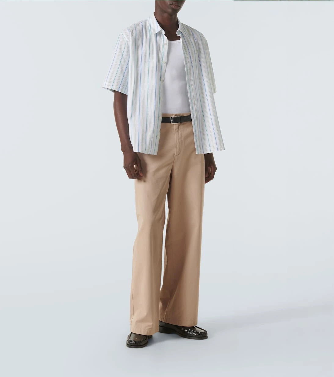 Acne Studios - أحذية لوفر جلدية